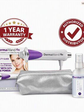 DermaWand PRO Facial Wand  – Newest Model – 50% Stronger – BNIB – Warranty